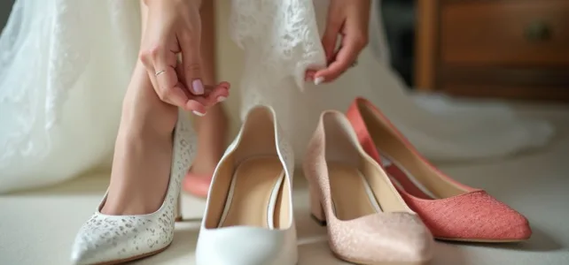Chaussures blanches ou colorées pour un mariage : quelles différences de style et de symbolique ?
